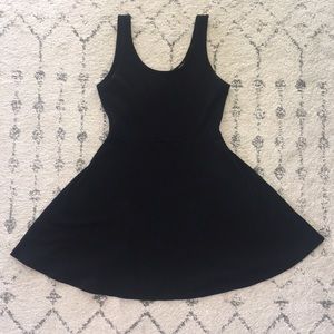 Express - Black Skater Dress - Medium
